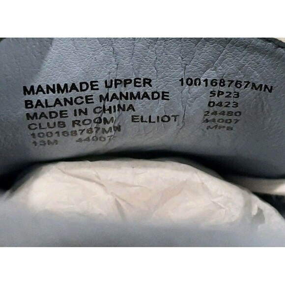 CLUB ROOM Light Blue Elliot Lace-Up Round Moc-Toe Boat Shoes Rubber Sole Size 13 - Picture 11 of 11